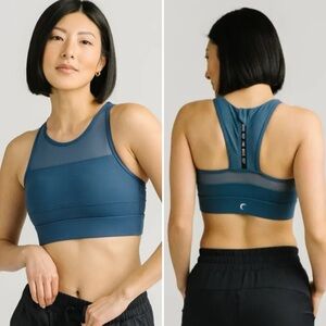 Zyia Active Navy All Star Bra Size Small